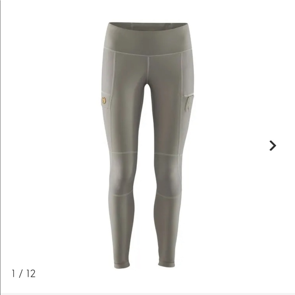 Fjallraven Abisko Trail Tights- XS Grey NWT
